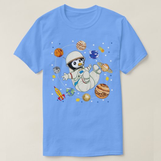 Planten Astronomie Lover Space Astronaut Animal Pe T-shirt (Design voorkant)