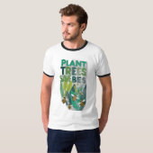 Planten, bijen redden t-shirt (Voorkant volledig)