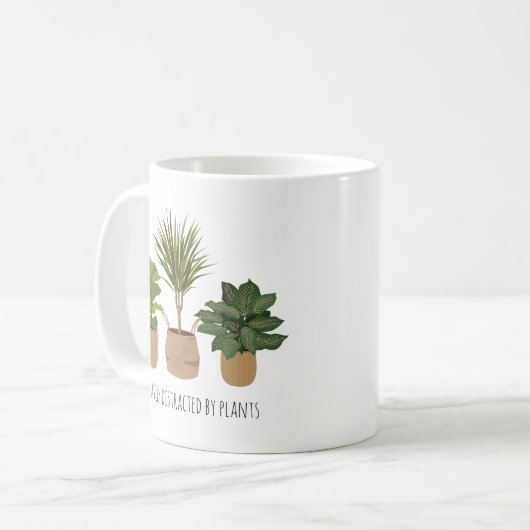 Planten binnenshuis, gemakkelijk verstoord door Pl Koffiemok (Voorkant links)