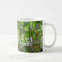 Planten blijven zaaigoed kweken koffiemok