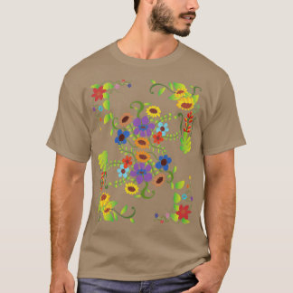 Planten bloemen bloemen bloemen bloemen bloemen bl t-shirt