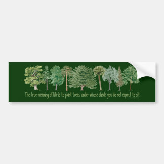 Planten bomen - boomgaard, heegger bumpersticker