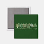 Planten bomen - boomgaard, heegger magneet (Voorkant / Achterkant)