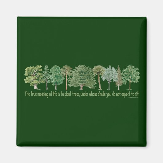 Planten bomen - boomgaard, heegger magneet (Voorkant)