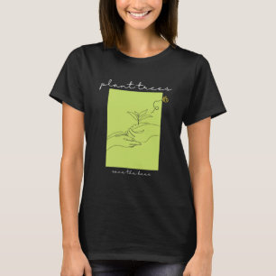 Planten bomen redden de bijenomgeving natuur Conse T-shirt