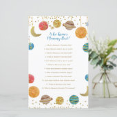 Planten Buiten Baby shower die mama het beste kenn (Staand voorkant)