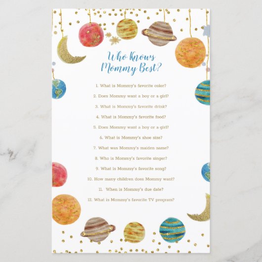 Planten Buiten Baby shower die mama het beste kenn (Voorkant)