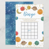 Planten Buiten Baby shower Glitter Bingo (Voorkant / Achterkant)