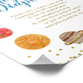 Planten Buiten ruimte Baby shower Late Night Diape Poster (Hoek)