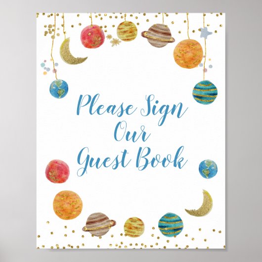 Planten Buitenruimte Baby Gelieve onze gast te ond Poster (Voorkant)