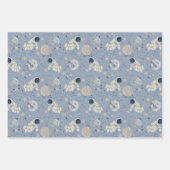 Planten Buitenruimteastronaut Inpakpapier Vel (Voorkant 3)