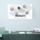 Planten buitenruimtescheidingsas van de Birthday-b Spandoek (Beurs)