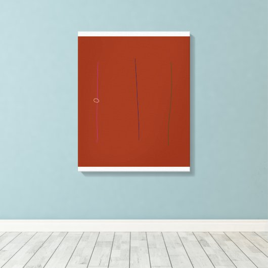 Planten Canvas Afdruk (Insitu (Houten vloer))
