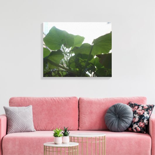 Planten Canvas Afdruk (Insitu (Woonkamer))