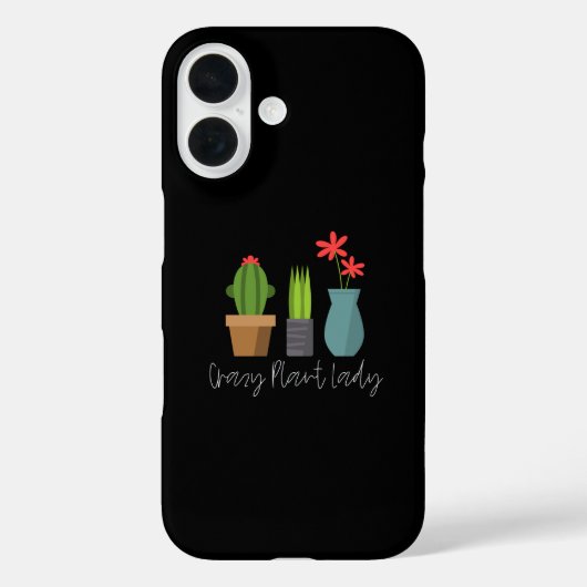 Planten - Crazy Plant Lady Case-Mate iPhone Case (Achterkant)