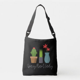 Planten - Crazy Plant Lady Crossbody Tas