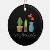 Planten - Crazy Plant Lady Keramisch Ornament (Links)