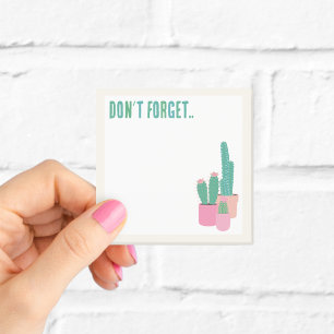 Planten Dame Post-Its Niet Vergeten Post-it® Notes