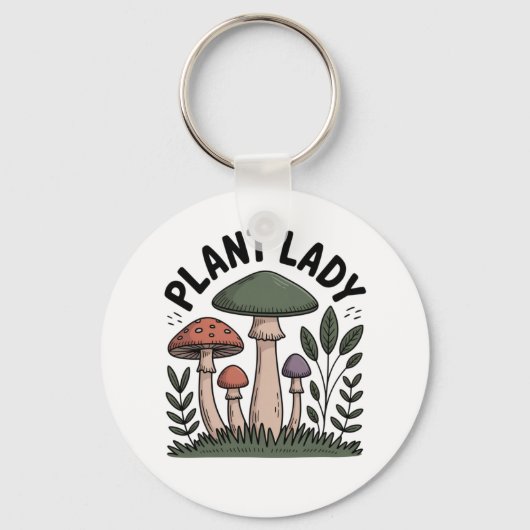Planten Dame Sleutelhanger (Voorkant)