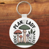 Planten Dame Sleutelhanger (Achterkant)