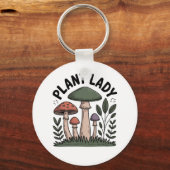 Planten Dame Sleutelhanger (Voorkant)