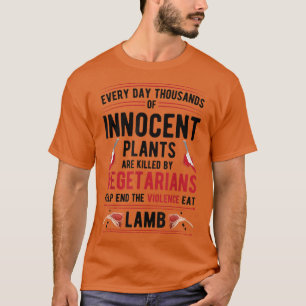Planten die door vegetariërs worden gedood, beëind t-shirt
