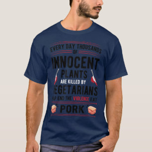 Planten die door vegetariërs zijn gedood, stoppen  t-shirt