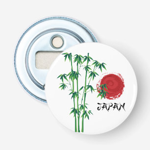 Planten en bloemen button flesopener
