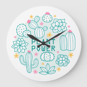 Planten en bloemen grote klok