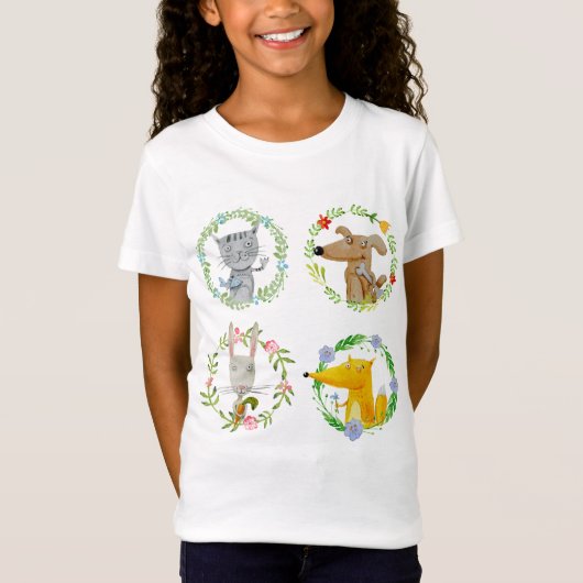 Planten en bloemen t-shirt (Voorkant)