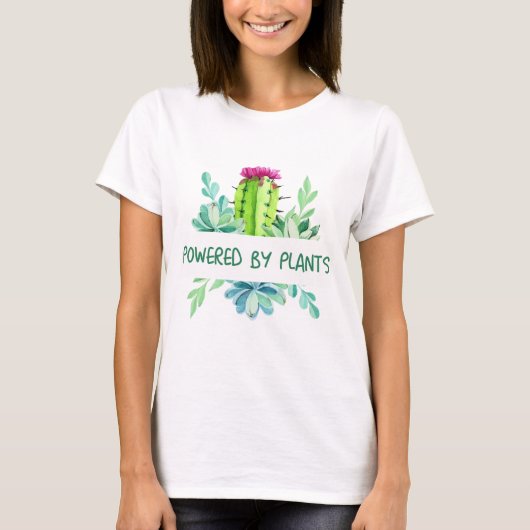 Planten en bloemen t-shirt (Voorkant)