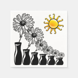 Planten en de Sun Party Napkins Servet