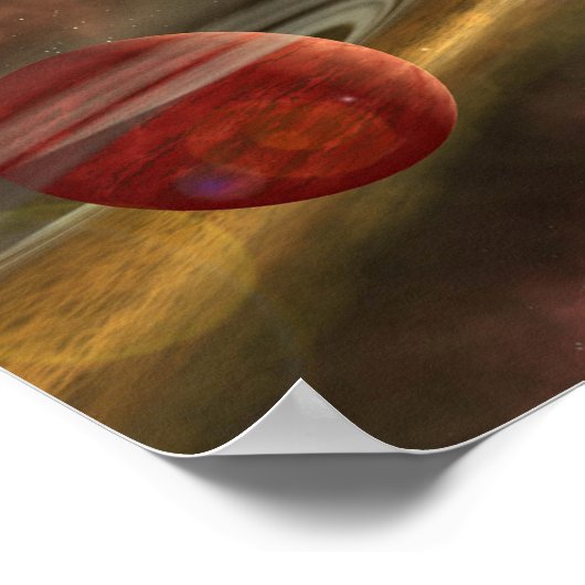 Planten en dwergplaneten poster (Hoek)