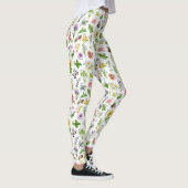 Planten en kruiden Alfabet Leggings (Rechts)