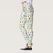 Planten en kruiden Alfabet Leggings (Links)