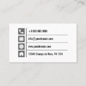 Planten en tuinen visitekaartje (Achterkant)