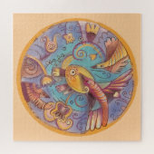 planten en vogels puzzel (Horizontaal)