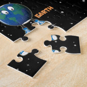 Planten en zonne-energie legpuzzel (Zijkant)