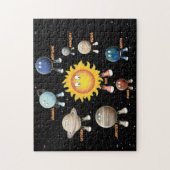 Planten en zonne-energie legpuzzel (Verticaal)