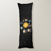 Planten en zonne-energie lichaamskussen (Achterkant (Verticaal))