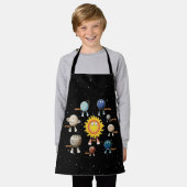 Planten en zonne-energie schort (Gedragen)