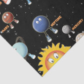 Planten en zonne-energie tissuepapier (Detail)