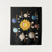 Planten en zonne-energie wandkleed (Voorkant)