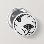 planten [Familiemensen] Ronde Button 5,7 Cm (Voorkant /achterkant)