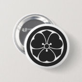 planten [Familiemensen] Ronde Button 5,7 Cm (Voorkant /achterkant)