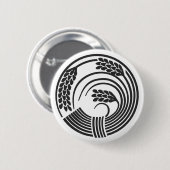 planten [Familiemensen] Ronde Button 5,7 Cm (Voorkant /achterkant)