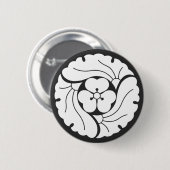 planten [Familiemensen] Ronde Button 5,7 Cm (Voorkant /achterkant)