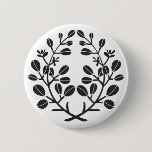planten [Familiemensen] Ronde Button 5,7 Cm
