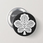 planten [Familiemensen] Ronde Button 5,7 Cm (Voorkant /achterkant)