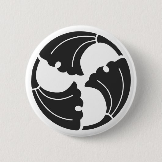 planten [Familiemensen] Ronde Button 5,7 Cm (Voorkant)